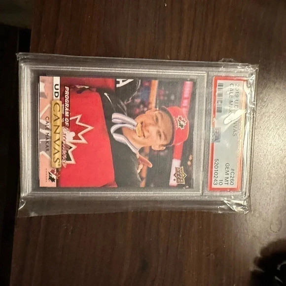 Cale maker graded rookies psa gem mint 10 Colorado avalanche - Picture 1 of 1